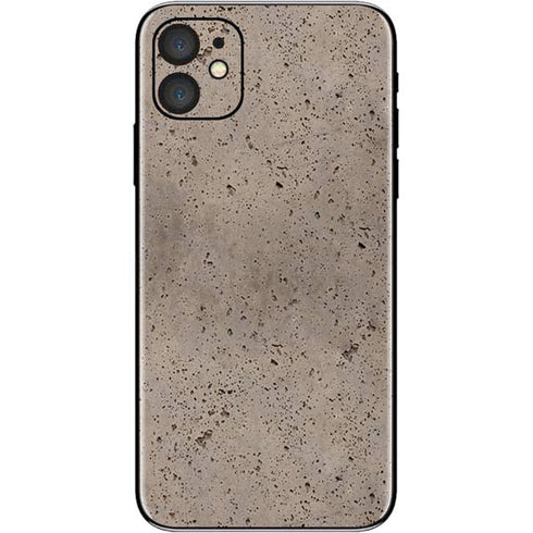 Sandstone Concrete iPhone 11 Skin