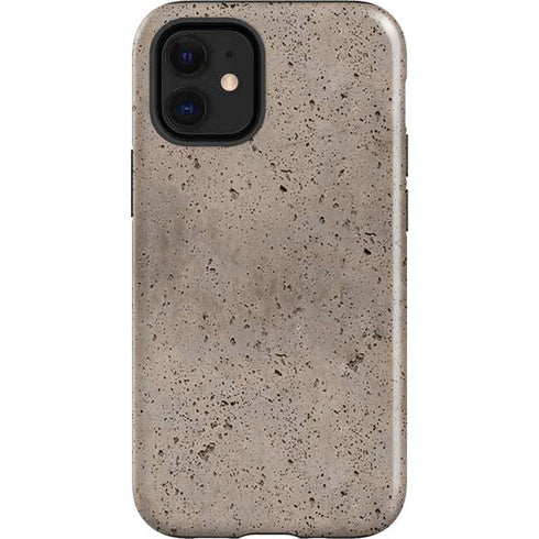 Sandstone Concrete iPhone 12 Mini Impact Case