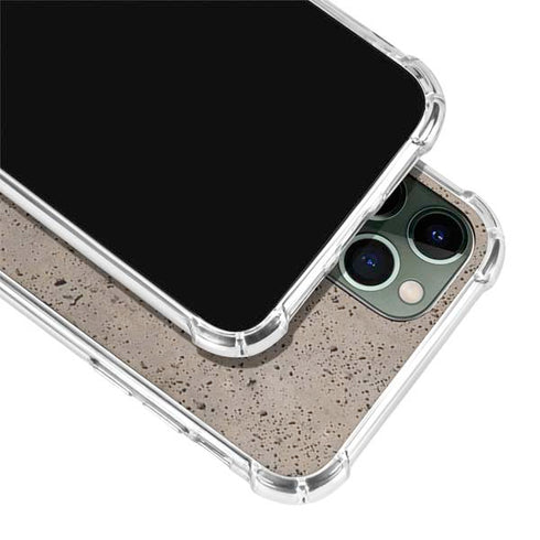 Sandstone Concrete iPhone 12 Pro Clear Case