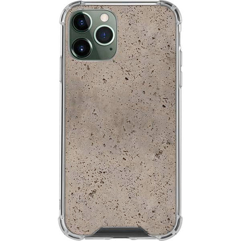 Sandstone Concrete iPhone 12 Pro Max Clear Case