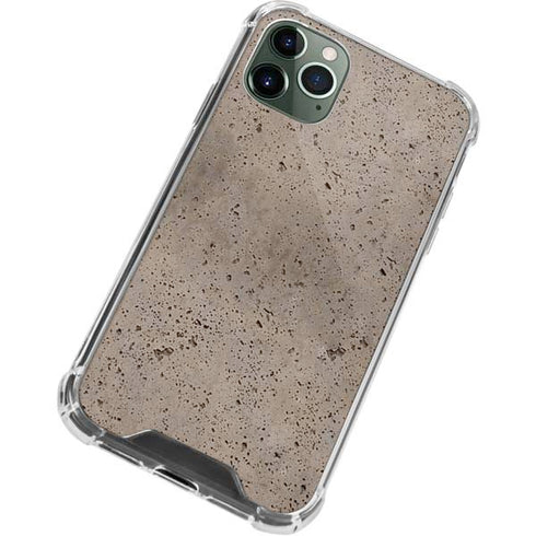 Sandstone Concrete iPhone 12 Pro Max Clear Case