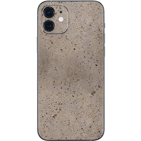 Sandstone Concrete iPhone 12 Skin