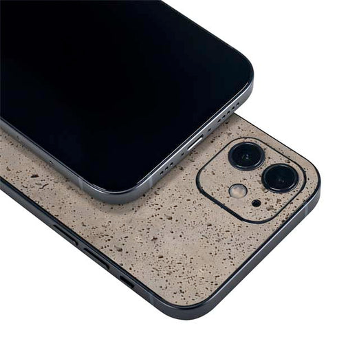 Sandstone Concrete iPhone 12 Skin