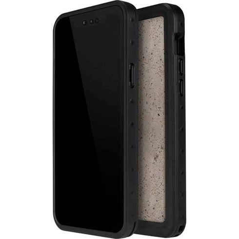 Sandstone Concrete iPhone 13 Mini Waterproof Case