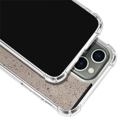 Sandstone Concrete iPhone 13 Pro Clear Case