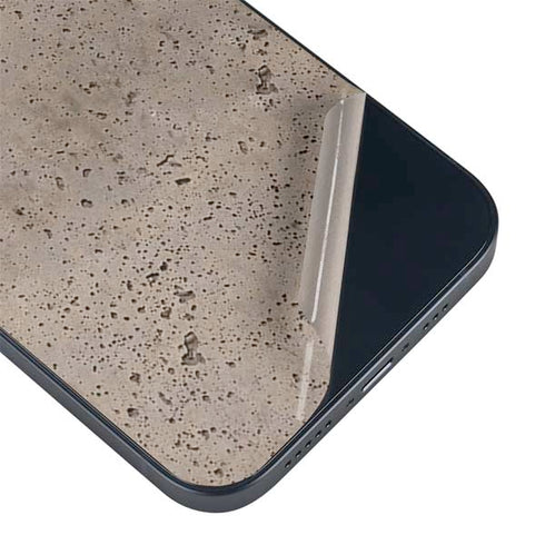 Sandstone Concrete iPhone 15 Plus Skin