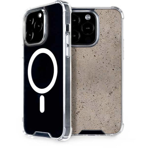 Sandstone Concrete iPhone 15 Pro MagSafe Case