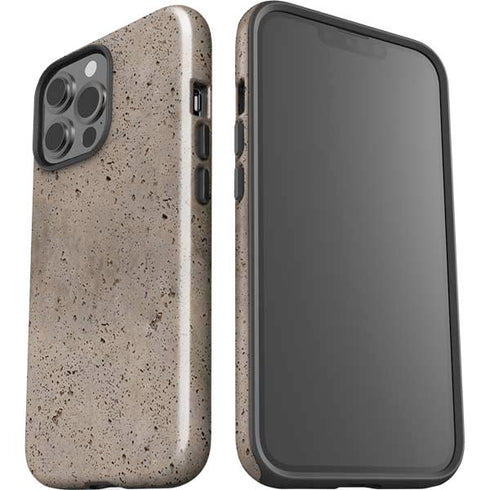 Sandstone Concrete iPhone 15 Pro Max Impact Case