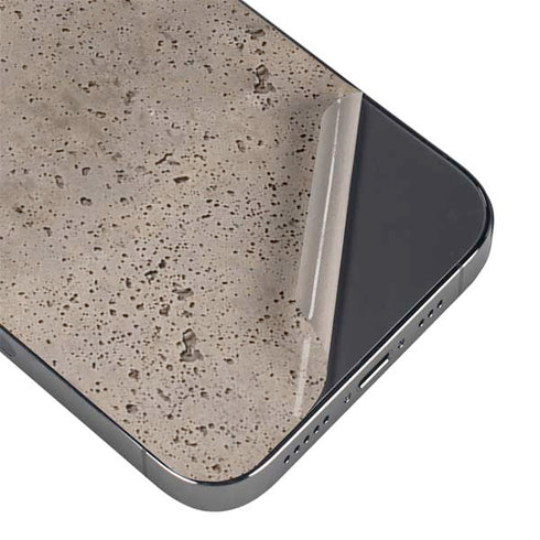 Sandstone Concrete iPhone 15 Pro Skin