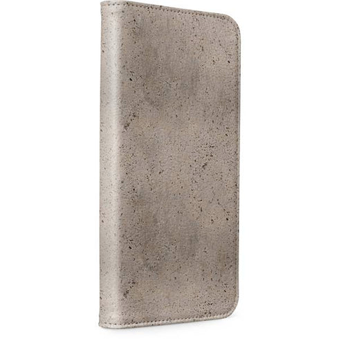 Sandstone Concrete iPhone 15 Pro Folio Case
