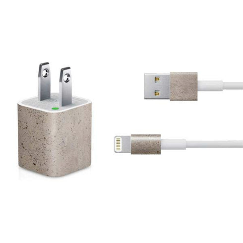 Sandstone Concrete iPhone Charger (5W USB) Skin