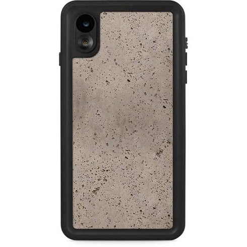 Sandstone Concrete iPhone XR Waterproof Case