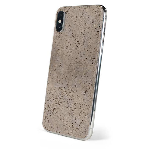 Sandstone Concrete iPhone XS Skin