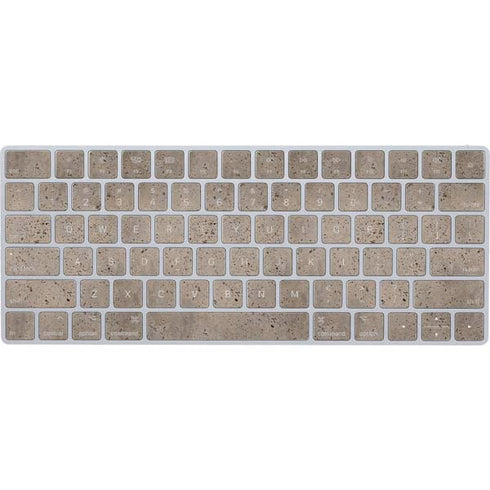 Sandstone Concrete Magic Keyboard Skin