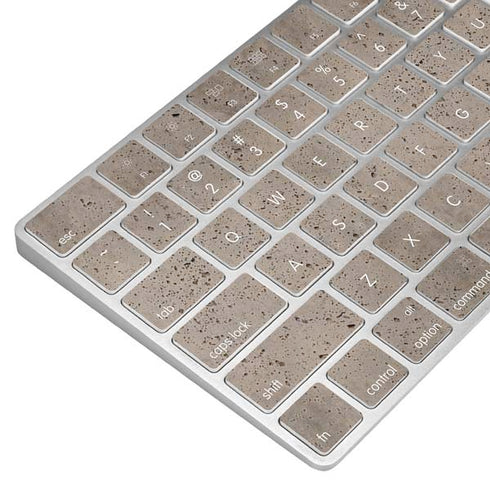 Sandstone Concrete Magic Keyboard Skin