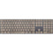 Sandstone Concrete Magic Keyboard with Numeric Keypad Skin