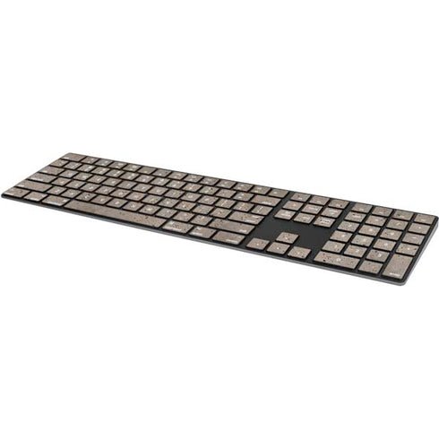 Sandstone Concrete Magic Keyboard with Numeric Keypad Skin