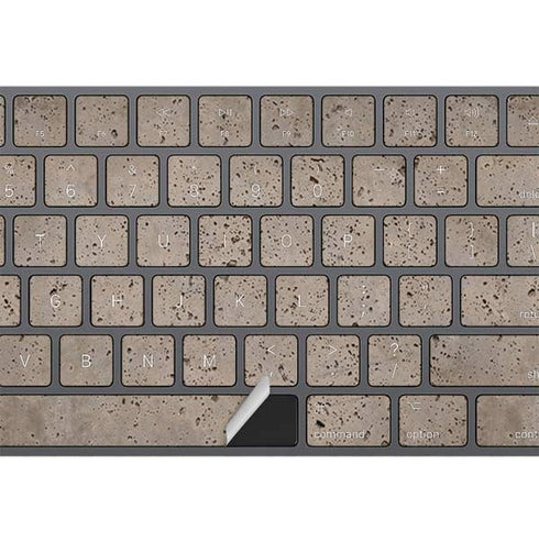 Sandstone Concrete Magic Keyboard with Numeric Keypad Skin