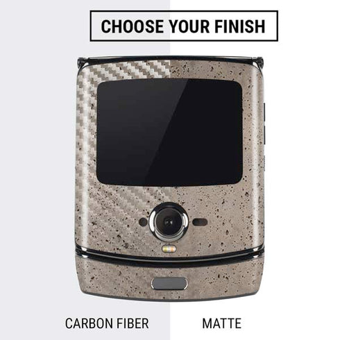 Sandstone Concrete Motorola RAZR Skin