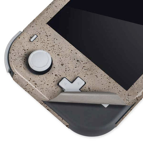 Sandstone Concrete Nintendo Switch Lite Skin