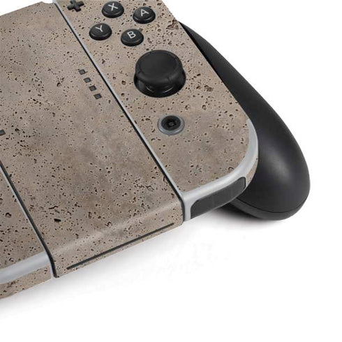 Sandstone Concrete Nintendo Switch OLED (2021) Skin