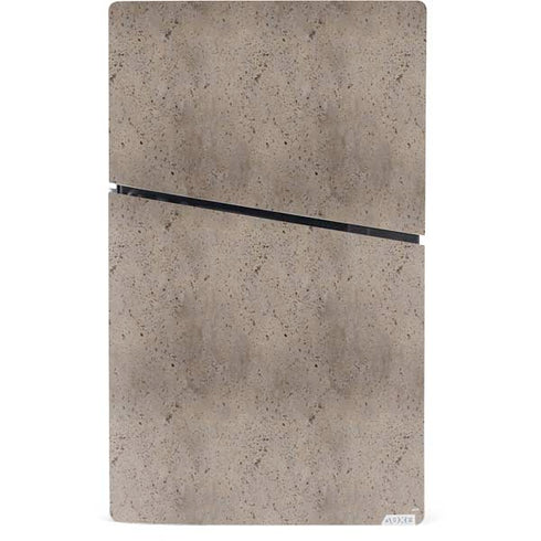 Sandstone Concrete PS5 Slim Digital Edition Bundle Skin