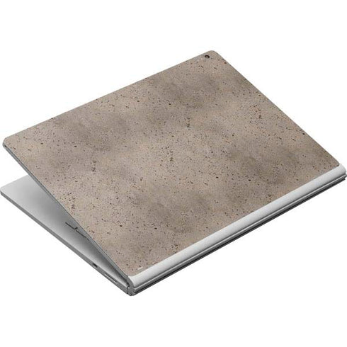 Sandstone Concrete Surface Book Skin