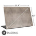 Sandstone Concrete Universal Laptop 14in (11.4 x 8.2in) Skin