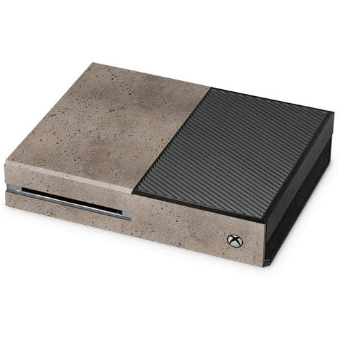Sandstone Concrete Xbox One Console Skin
