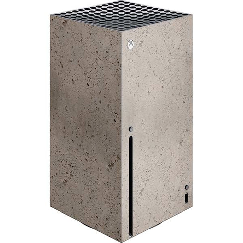 Sandstone Concrete Xbox Series X Console Skin