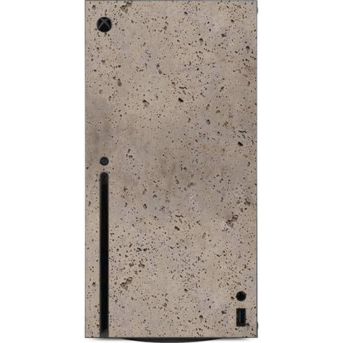 Sandstone Concrete Xbox Series X Console Skin