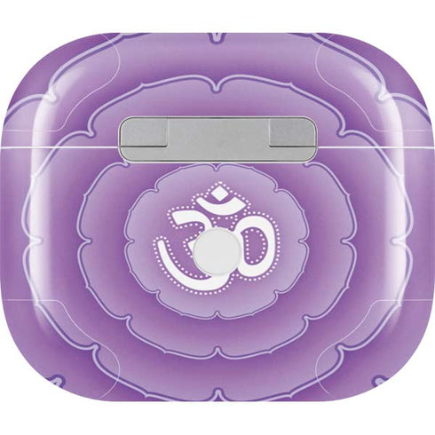Sanskrit Purple Apple AirPods (3rd Gen 2021) Skin