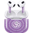 Sanskrit Purple Apple AirPods (3rd Gen 2021) Skin