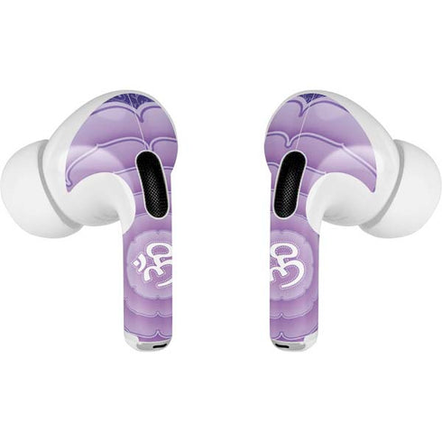 Sanskrit Purple Apple AirPods Pro Skin