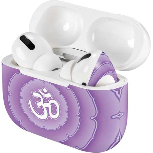 Sanskrit Purple Apple AirPods Pro Skin