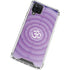 Sanskrit Purple Galaxy A12 Clear Case