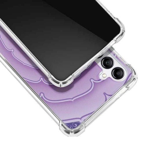 Sanskrit Purple Galaxy A14 5G Clear Case