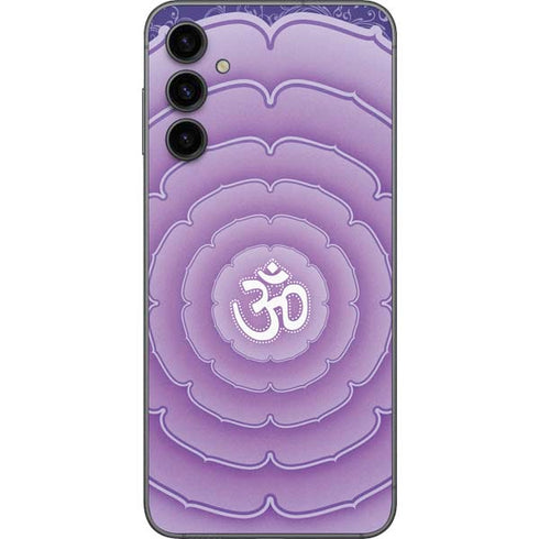 Sanskrit Purple Galaxy A14 5G Skin