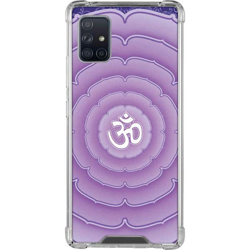 Sanskrit Purple Galaxy A51 5G Clear Case