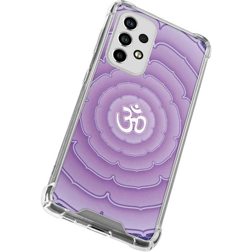 Sanskrit Purple Galaxy A53 5G Clear Case