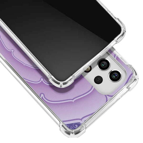 Sanskrit Purple Galaxy A53 5G Clear Case