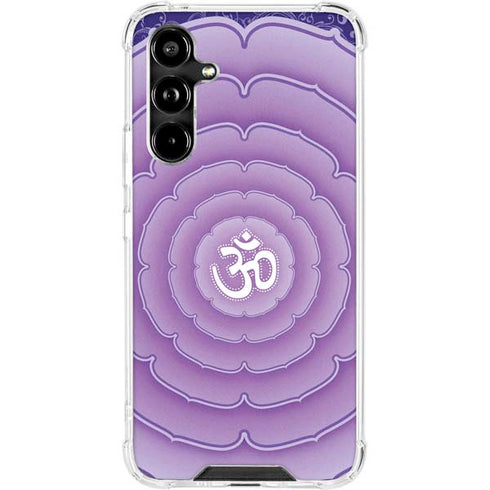Sanskrit Purple Galaxy A54 5G Clear Case