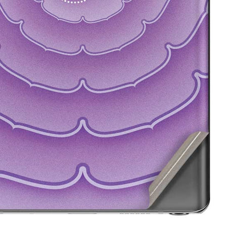 Sanskrit Purple Galaxy Note20 5G Skin