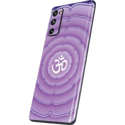 Sanskrit Purple Galaxy S20 Fan Edition Skin