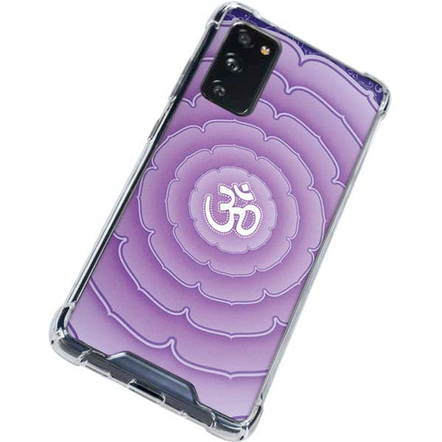 Sanskrit Purple Galaxy S20 FE Clear Case