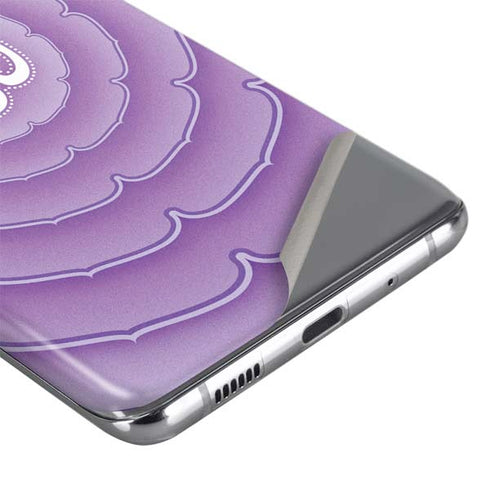 Sanskrit Purple Galaxy S20 Plus Skin