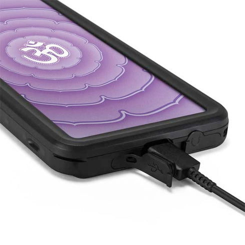 Sanskrit Purple Galaxy S20 Plus Waterproof Case