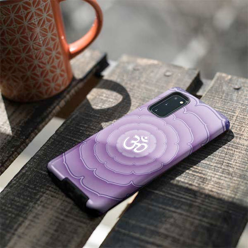 Sanskrit Purple Galaxy S20 Pro Case