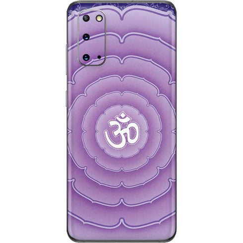 Sanskrit Purple Galaxy S20 Skin