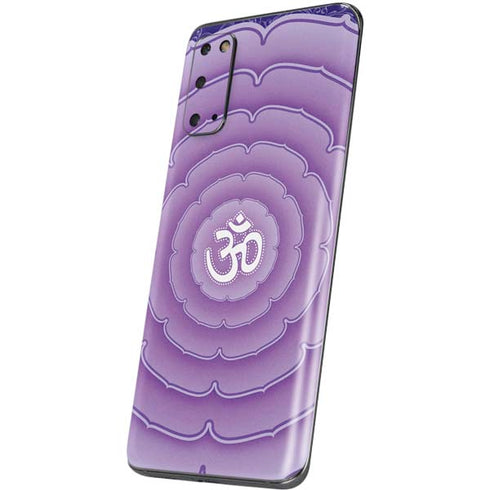 Sanskrit Purple Galaxy S20 Skin